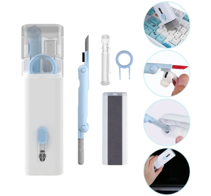 Набір для чищення гаджетів XoKo Clean set 100 7 в 1 (White) (16607)