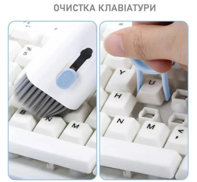 Набір для чищення гаджетів XoKo Clean set 100 7 в 1 (White) (16607)