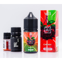 Набор для самозамеса на солевом никотине WES AI NEON 30 мл (Cherry Вишня, 0-50 мг)