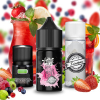 Набор для самозамеса солевой Hype 30 мл, 0-50 мг Pink Lemonade (Лимонад с малини и клубники)