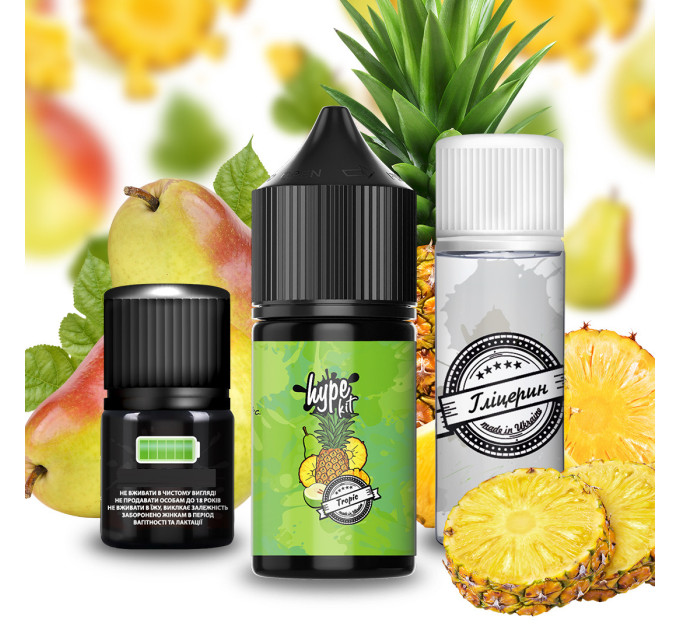 Набір для самозамісу сольового Hype New 30 мл, 0-50 мг Tropic (Тропічні фрукти) (16885)
