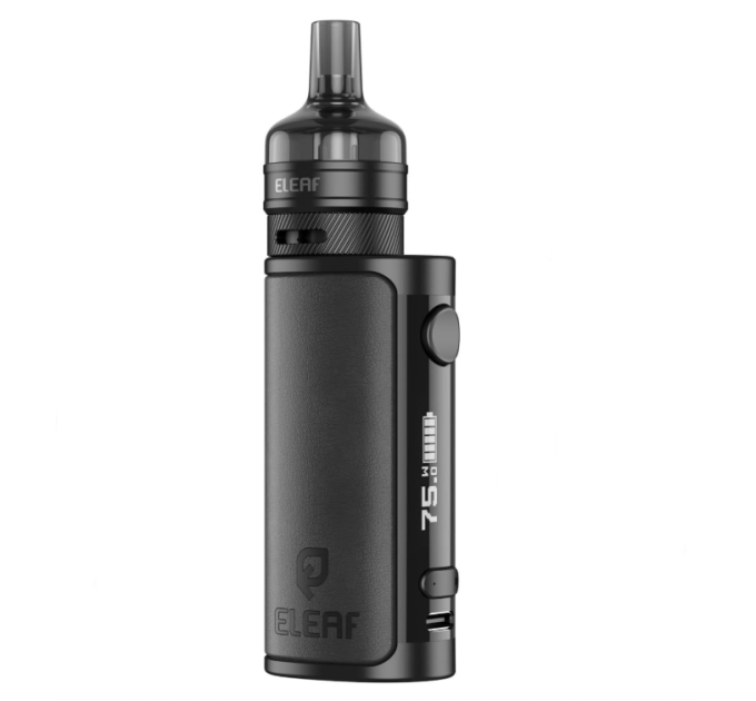 Набор электронная сигарета Eleaf iStick i75 75W 3000mAh with Ep Pod Tank 2ml Original Kit (Black) (15779)