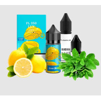 Набор компонентов для самозамеса солевой Flavorlab FL350 LUX 30 мл (Lemon Mint, Лимон Мята 0-65 мг)