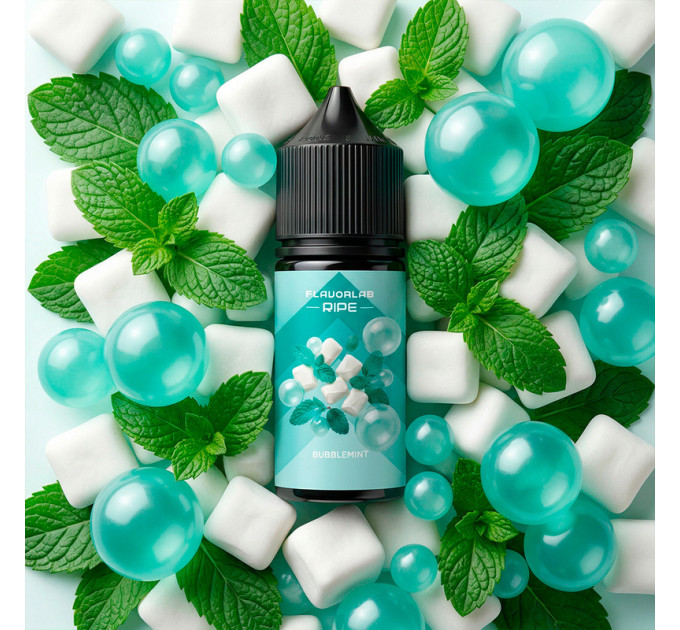 Набор компонентов для самозамеса солевой Flavorlab Ripe 30 мл (Bubblemint, Мятная газировка 0-50 мг) (19479)