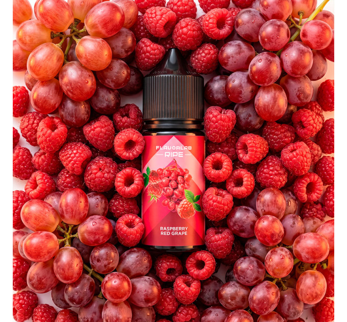 Набор компонентов для самозамеса солевой Flavorlab Ripe 30 мл (Raspberry Red Grape, Малина с красным виноградом 0-50 мг) (19483)
