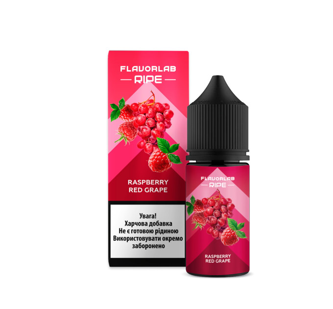 Набор компонентов для самозамеса солевой Flavorlab Ripe 30 мл (Raspberry Red Grape, Малина с красным виноградом 0-50 мг) (19483)