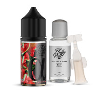 Набор компонентов для самозамеса солевой Fluffy Puff Alpha 30 мл (WATERMELON GUMMY Арбуз, 0-65 мг)