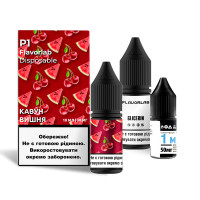 Набор компонентов для самозамеса солевой жидкости Flavorlab P1 10 мл (Watermelon Cherry Арбуз вишня, 0-50 мг)