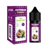 Набор компонентов для самозамеса солевой жидкости Octobar Fresh & Sour 30 мл (Kiwi Passionfruit Киви Маракуя, 0-65 мг)