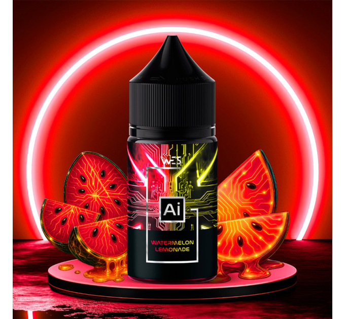 Набор компонентов для самозамеса солевой жидкости WES AI 30 мл (Watermelon Lemonade Арбузный лимонад, 0-65 мг) (18147)