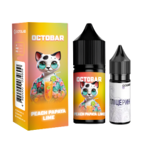 Набор компонентов для самозамеса солевой заправки Octobar NFT 10 мл (Peach Papaya Lime, 50 мг)