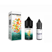 Набор компонентов для самозамеса солевой заправки Octobar Prime 15 мл (Citrus Candy, Цитрусовые конфеты 0-50 мг)