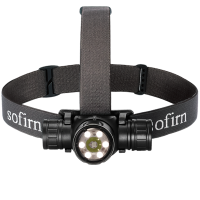 Налобный фонарик Sofirn HS21 аккумуляторный светодиодный фонарь (Black)