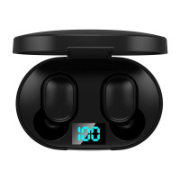 Наушники беспроводные TWS E6S с LED дисплеем (Black)