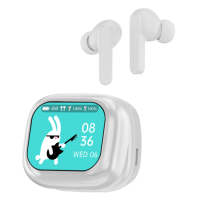 Наушники беспроводные Wisme WT-7 Original с сенсорным экраном (White)