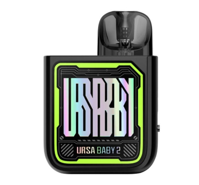 Под-система Lost Vape Ursa Baby 2 Pod 900mAh 2.5ml Original Kit (Tech Black x Fancy Maze) (15808)