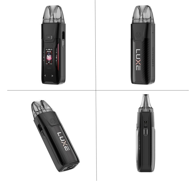 Под-система Vaporesso LUXE XR Max 2 80W Pod 3200mAh 5ml электронная сигарета Original Kit (Dark Black Leather) (18823)
