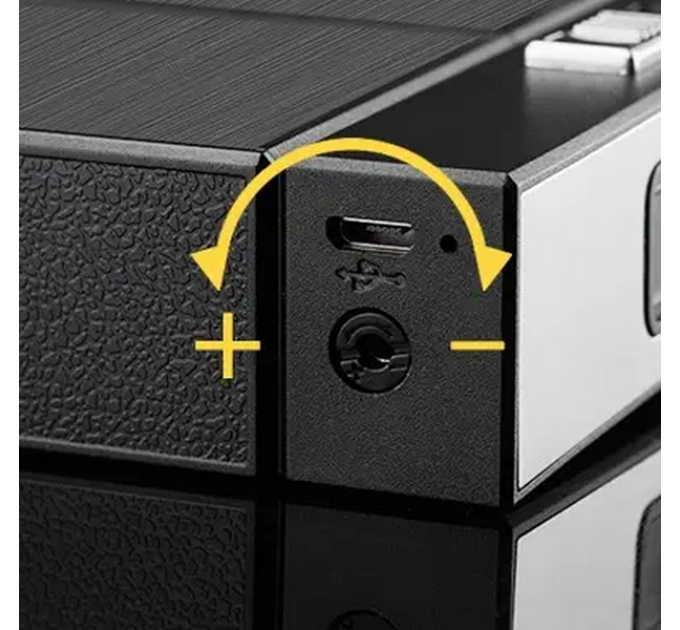 Портсигар на 20 сигарет з запальничкою та електричною прикуривателем HL-424 (Black Brown Козак) (15697)