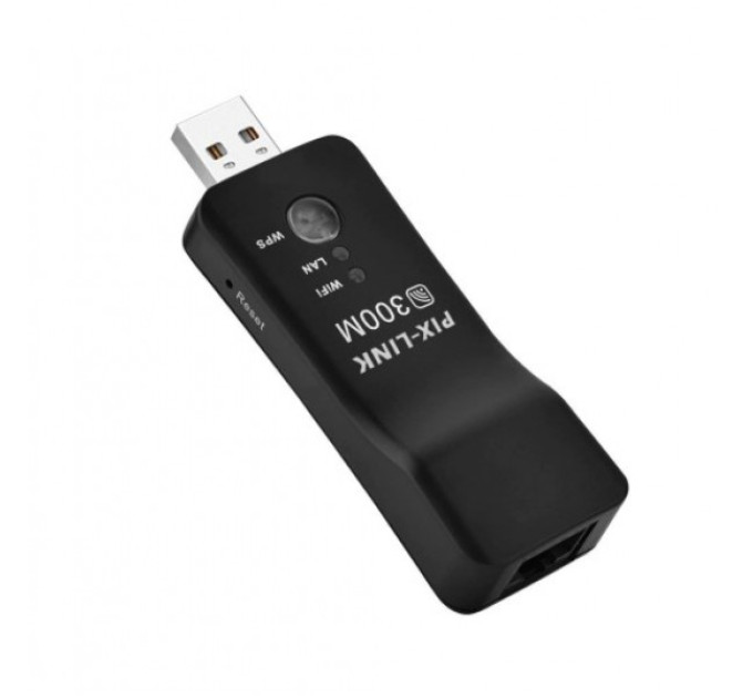 Ретранслятор Wi-Fi PIX-LINK LV-UE01 репитер, усилитель сигнала (Black) (17608)