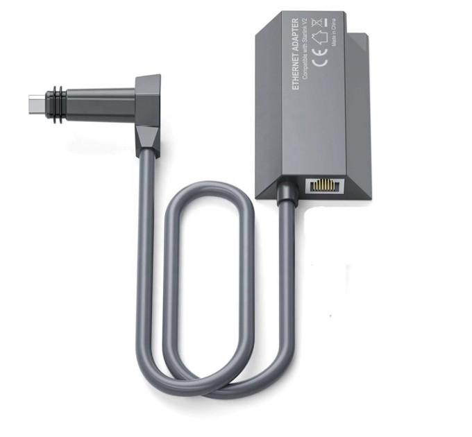 Сетевой Ethernet адаптер Starlink GEN 2 RJ45 переходник Старлинк lan () (18623) Сетевой Ethernet адаптер Starlink GEN 2 RJ45 переходник Старлинк lan () (18623)