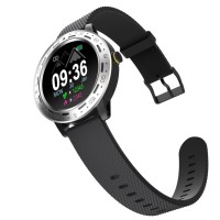 Смарт-часы Smart S18 (Black ремешок, Silver часы)