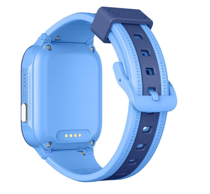 Смарт-часы детские Wonlex CT28 часы-телефон с видеозвонком GPS WI-FI и SIM-картой Original (Blue) (19897)
