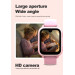Смарт-часы детские Wonlex KT33 с камерой WI-FI GPS SIM-карта Original силиконовый ремешок (Pink) (17775)