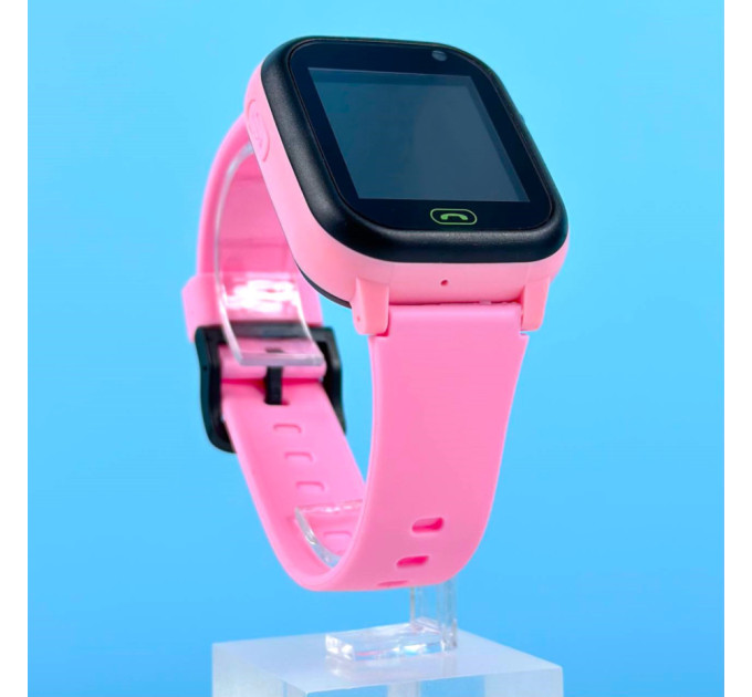 Смарт часы-телефон детские C005 с камерой GPS SIM-карта (Pink) (18331)