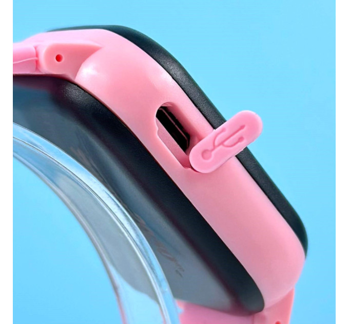 Смарт часы-телефон детские C005 с камерой GPS SIM-карта (Pink) (18331)