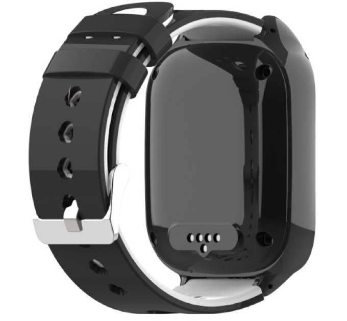Смарт часы-телефон детские Wonlex KT22 4G камера прослушка геозона WI-FI GPS SIM Original (Black) (17004)