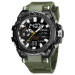 Тактические наручные часы Smael 8029 Original (Army Green) (16684)