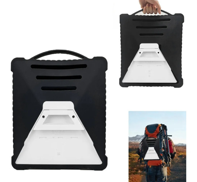 Защитный чехол силиконовый для Starlink Mini противоударный бампер (Black) (19238)