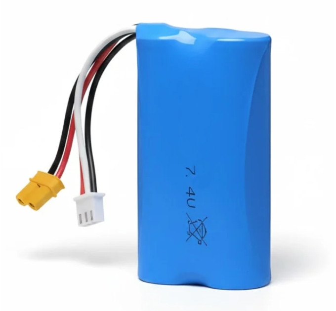 Аккумулятор 21700 для RadioMaster TX16S / TX12 / Boxer / GX12 5000 mAh 7.4V с JST-XH и XT30 (18862)