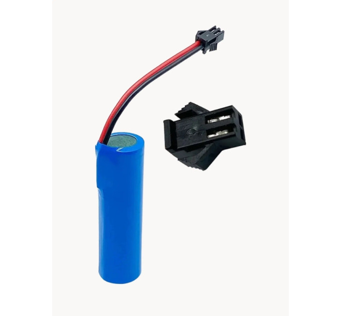 Аккумулятор AA 14500 3.7V 1500 mAh с коннектором JST SM-2P для детских игрушек (18859)