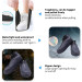 Бахилы на обувь силиконовые с застежкой LVR 016 L 38-42 (Black) (17554)