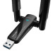 Беспроводной сетевой адаптер Вай-фай двухдиапазонный PIX-LINK AX1800 LV-UAX04 Wi-Fi USB 2.4/5GHz (Black) (17961)