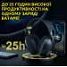 Беспроводные игровые наушники Onikuma B2 Bluetooth гарнитура для геймеров с микрофоном (Black) (19114)