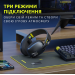 Беспроводные игровые наушники Onikuma B2 Bluetooth гарнитура для геймеров с микрофоном (Black) (19114)