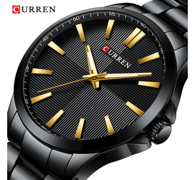 Часы наручные Curren 8322 (Black) (18688)