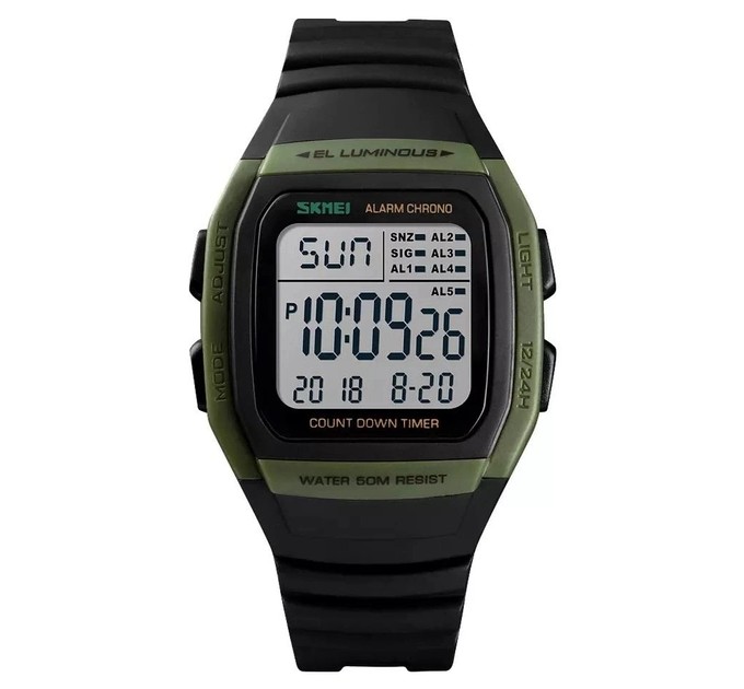 Часы наручные Skmei 1278 Original (Army Green, 1278AG)