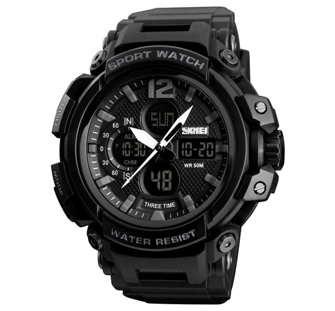 Часы наручные Skmei 1343 Original (Black, 1343BK) (15945)