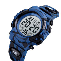 Часы наручные детские Skmei 1548 Original (Camouflage Dark Blue, 1548CMDKBU)