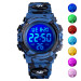 Часы наручные детские Skmei 1548 Original (Camouflage Dark Blue, 1548CMDKBU) (17149)