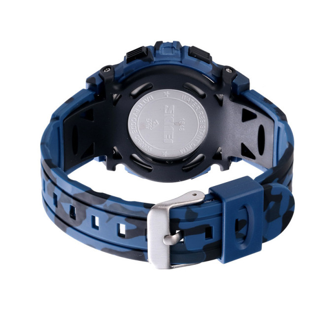 Часы наручные детские Skmei 1548 Original (Camouflage Dark Blue, 1548CMDKBU) (17149)