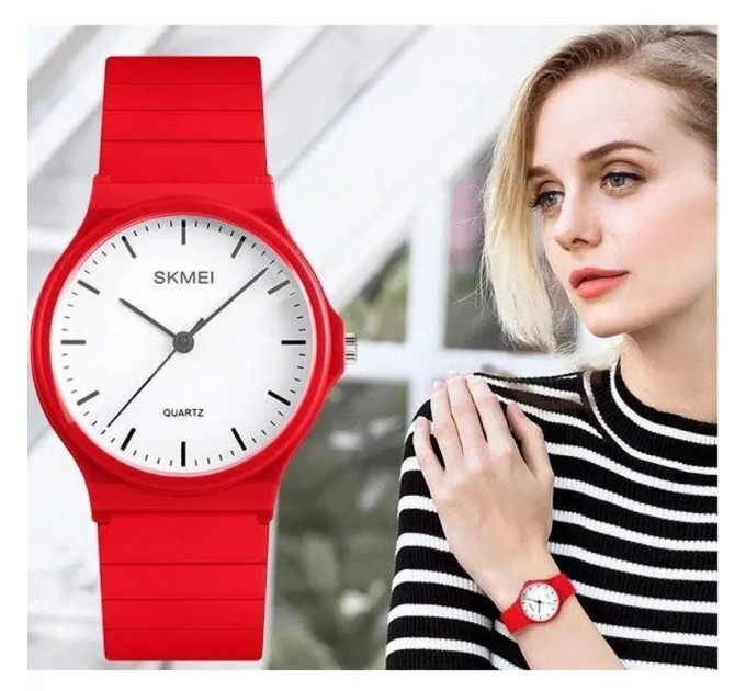 Часы наручные женские Skmei 1419 (Red, 1419RD) (18413)