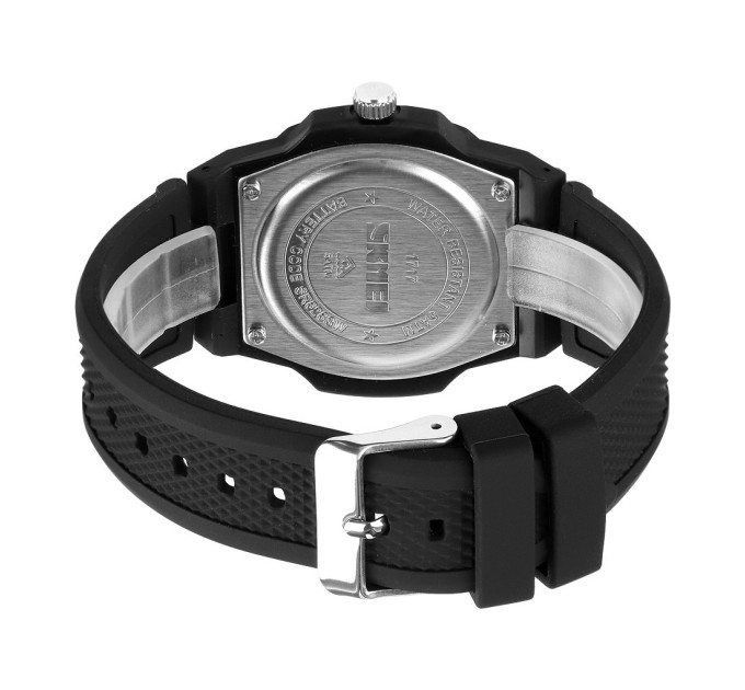 Часы наручные мужские Skmei 1717 (Black, 1717BK) (18408)
