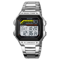 Часы наручные мужские Skmei 2307 (Silver steel, 2307SSI)