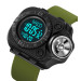 Часы наручные с фонариком Skmei 2187 (Army Green Black, 2187AGBK) (18444)