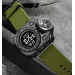 Часы наручные с фонариком Skmei 2187 (Army Green Black, 2187AGBK) (18444)