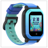 Детские умные смарт-часы Wonlex KT20  с камерой WI-FI GPS SIM-карта видеозвонок Original (Blue)